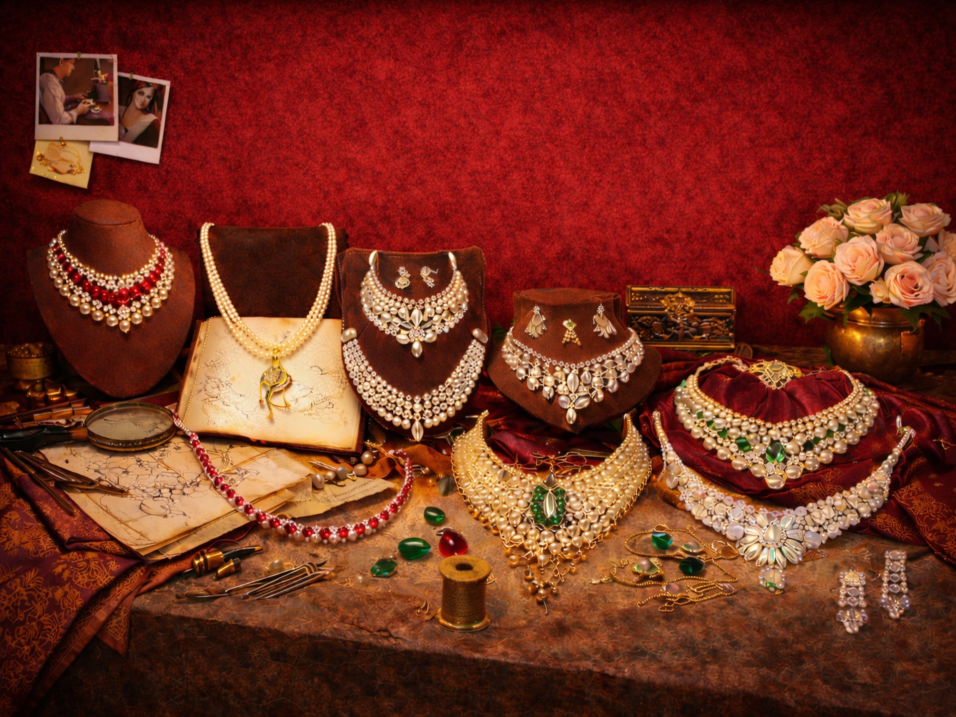 Premium handcrafted pearl jewellery by J Jewellery